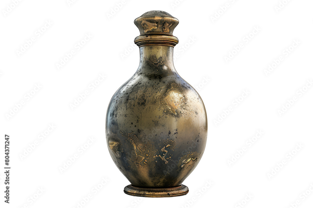 Potion bottle isolated on transparent background