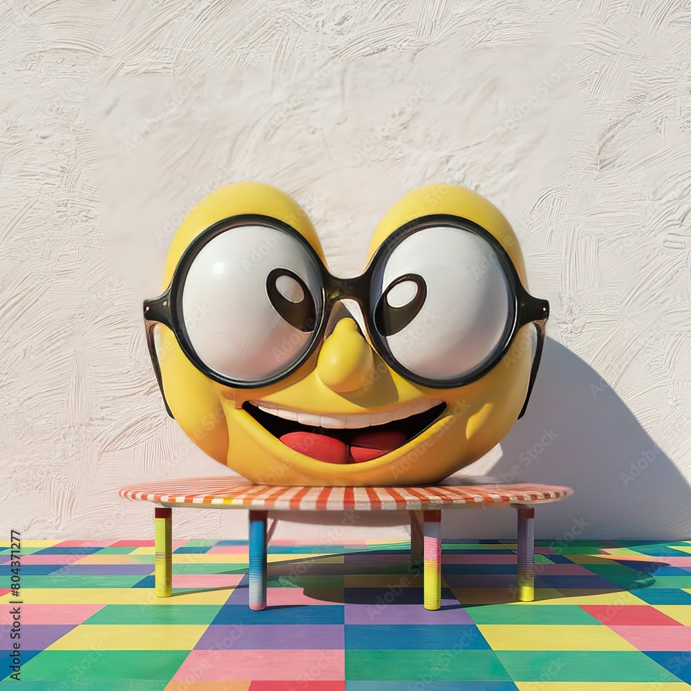 Fototapeta premium World Laughter Day, Poster, World Laughter Day Poster, banner, World Smile Day, Social Media Post | Happy World Laughter Day, flat illustration. of. laughter day, Post. 5 May World Laughter Day Backgr
