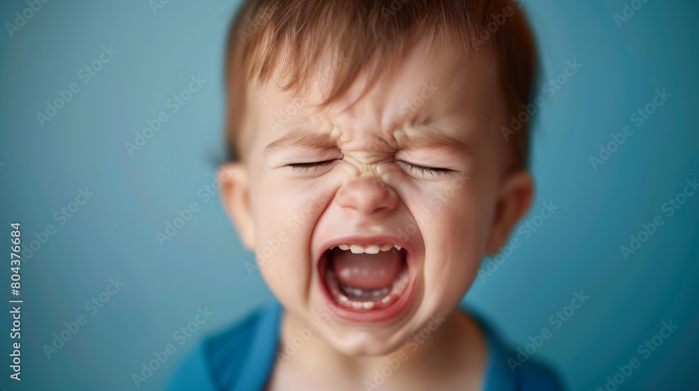 little baby or child crying and screaming isolated, childhood, unhappy, emotion, sad, sadness, pain little baby or child crying and screaming isolated, childhood, unhappy, emotion, sad, sadness, pain