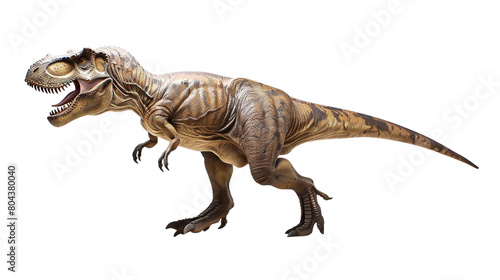 Tyrannosaurus rex isolated on white background. © Varunee