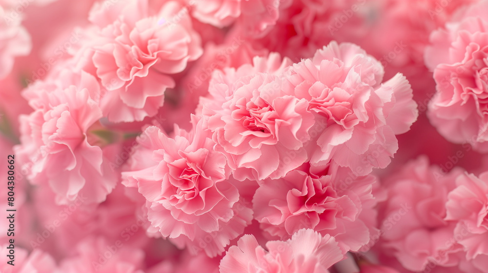 Pink Carnation Background