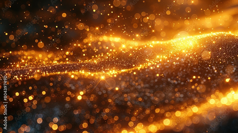 Radiant Resplendence: Golden Shining Backdrop Radiant Resplendence: Golden Shining Backdrop