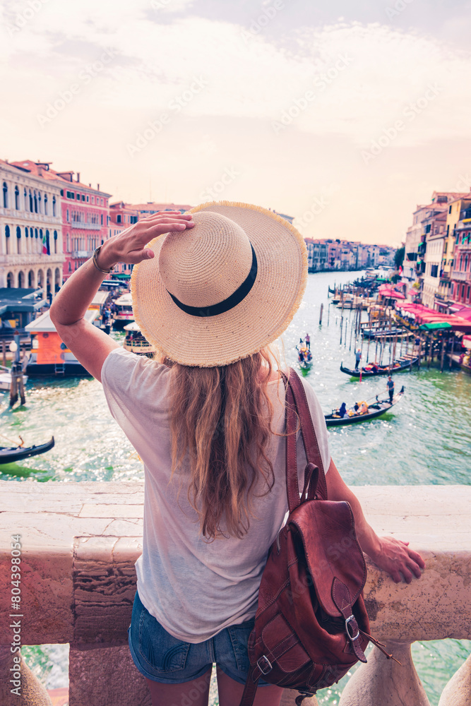 Fototapeta premium Travel destination, tour tourism in Italy, Europe, Venice