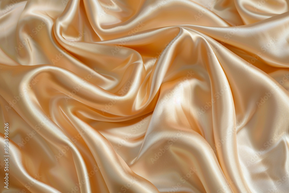 An elegant background with a fine silk texture in champagne color, exuding luxury and subtlety with light shimmering across the surface. An elegant background with a fine silk texture in champagne color, exuding luxury and subtlety with light shimmering across the surface.