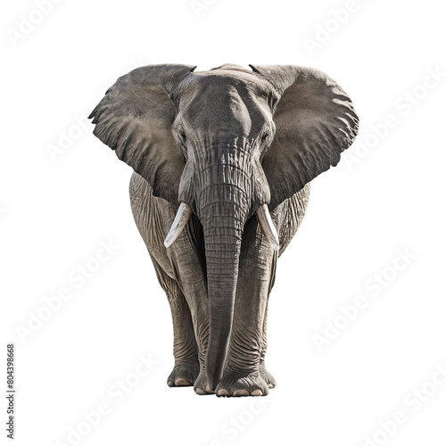 Elephant isolated on transparent  PNG  background