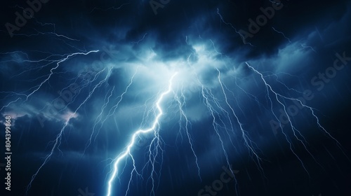 dark cloudy sky  bold flashes of lightning  macro  movie still  cinematic.