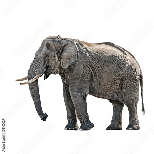 Elephant isolated on transparent  PNG  background