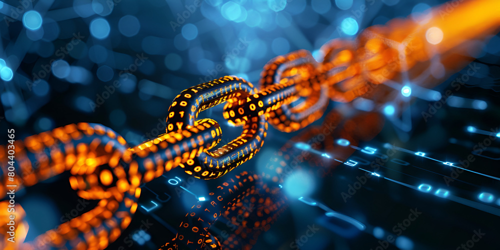 Secure Digital Links, Blockchain Protection