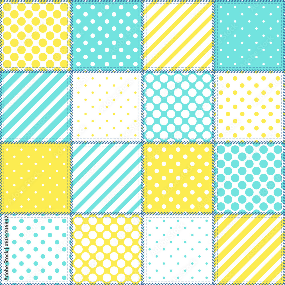 patchwork background with different patterns print for textile, paper, objects, seamless artistic decor handmade illustration vector patchwork background with different patterns print for textile, paper, objects, seamless artistic decor handmade illustration vector