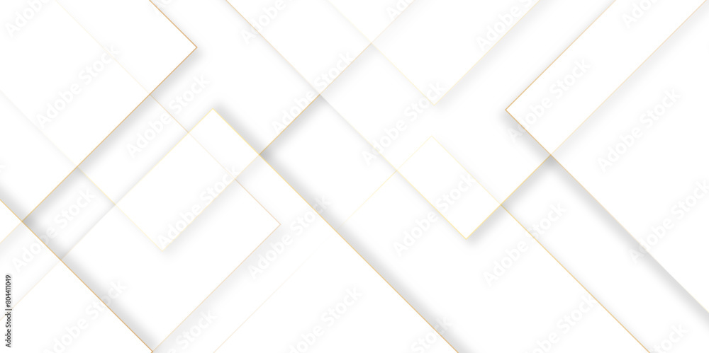 Abstract geometric technological background. vector creative design, Modern simple line abstract light silver background vector. Elegant concept design with golden line. Vector illustration.