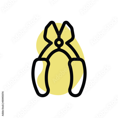 Nippers vector icon