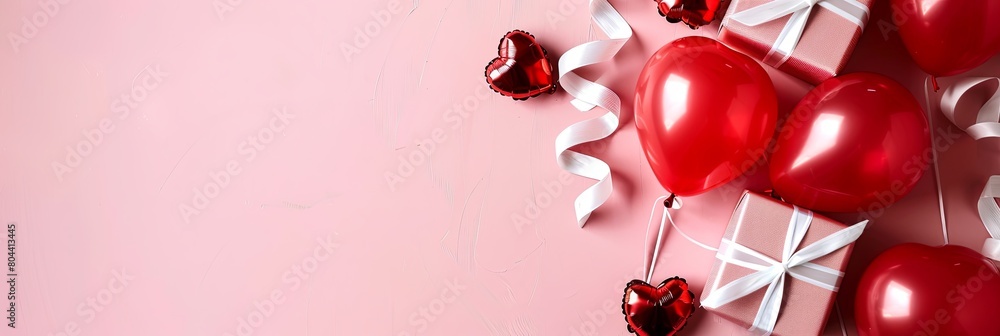 Red Hearts and Gifts Celebrating Love Red Hearts and Gifts Celebrating Love