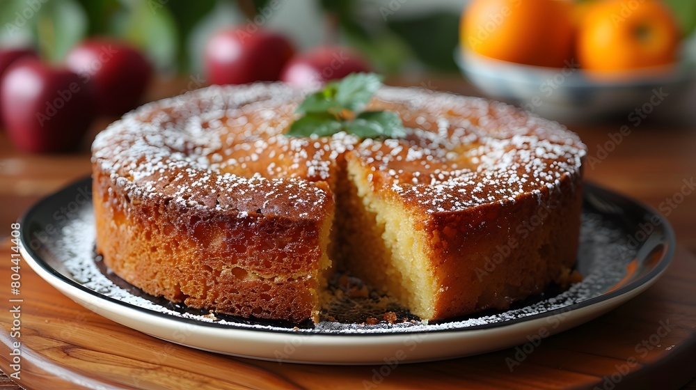 Homemade Tasty Applesauce Cake Homemade Tasty Applesauce Cake