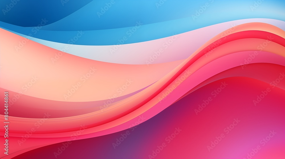 Colorful Abstract Wave Design with Smooth Gradients and Fluid Shapes. Colorful Abstract Wave Design with Smooth Gradients and Fluid Shapes.