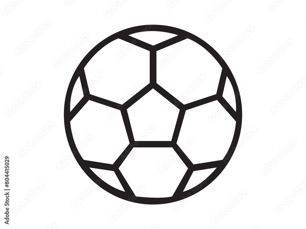Fototapeta premium Football icon