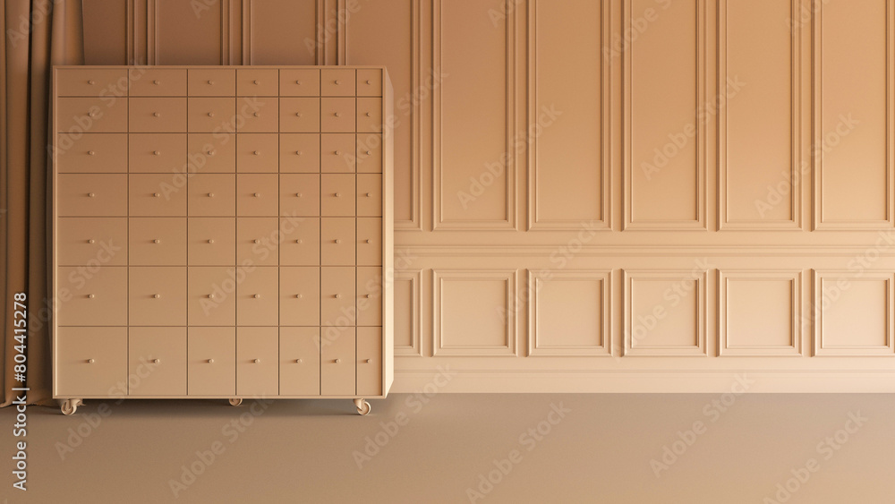 Empty room with Wall Background. 3D illustration, 3D rendering
Empty room with Wall Background. 3D illustration, 3D rendering