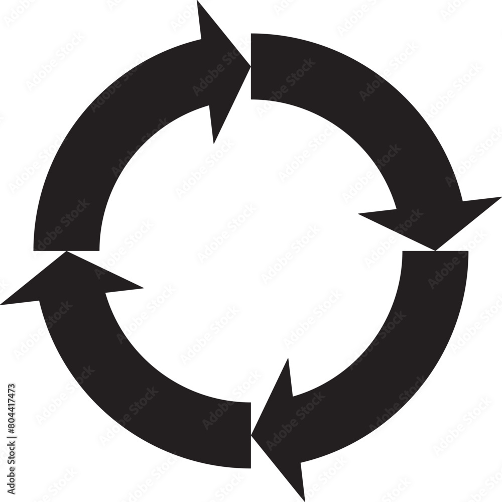 round arrow Simple black icon on white background. Modern mono solid plain flat minimal style. round arrow Simple black icon on white background. Modern mono solid plain flat minimal style.