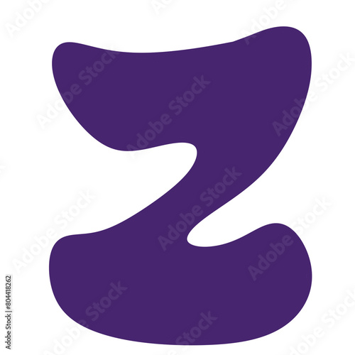 illustration of a letter Z