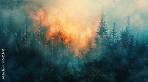 Abstract Landscapes  Coarse texture  Forest  Layered  High  Deep  Natural  Brush strokes  High  Moderate  High  Varied  Yes  Lens Flares  Vignetting  Gradient mapping  Sharpness adjustment