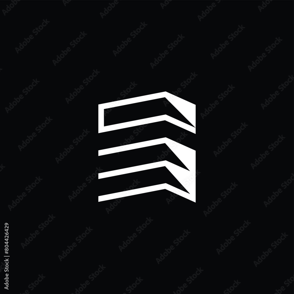 Modern Building Logo Modern Building Logo