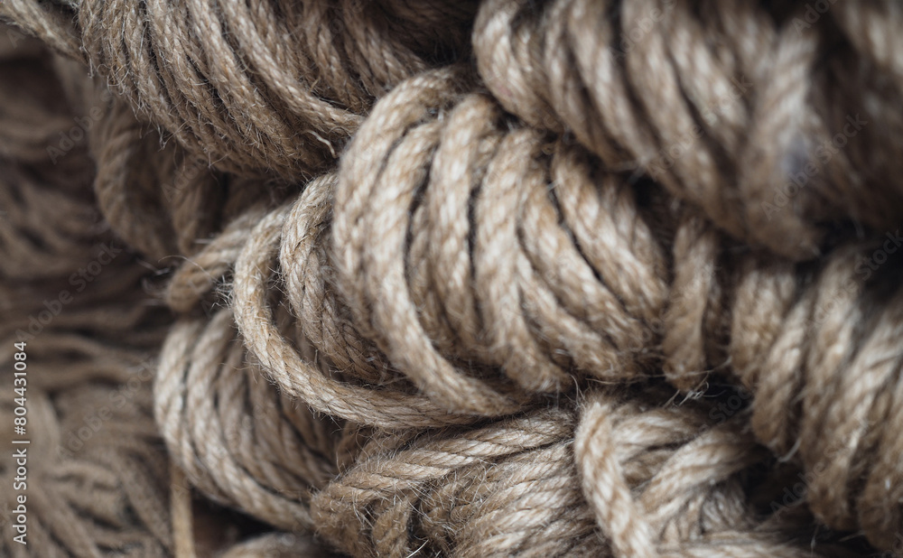 Thick ropes sold in the market Thick ropes sold in the market