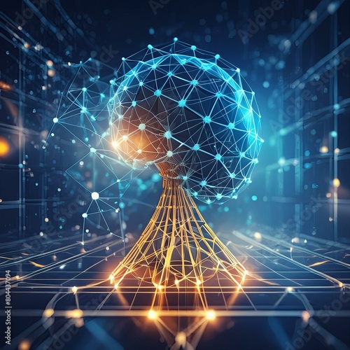 Biotech science Concept And genetic research 