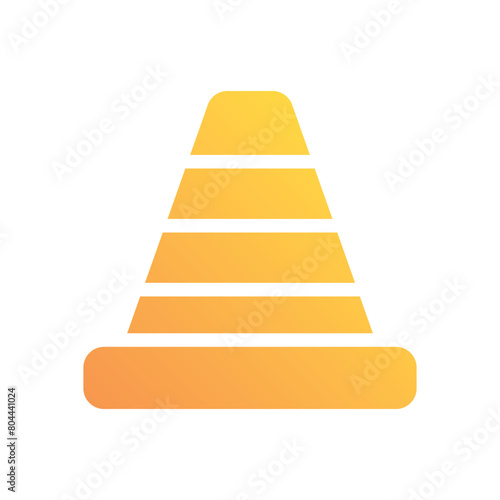 Road Cone vector icon