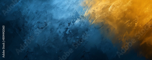 soft pastel gradient of midnight blue and gilded yellow, ideal for an elegant abstract background photo