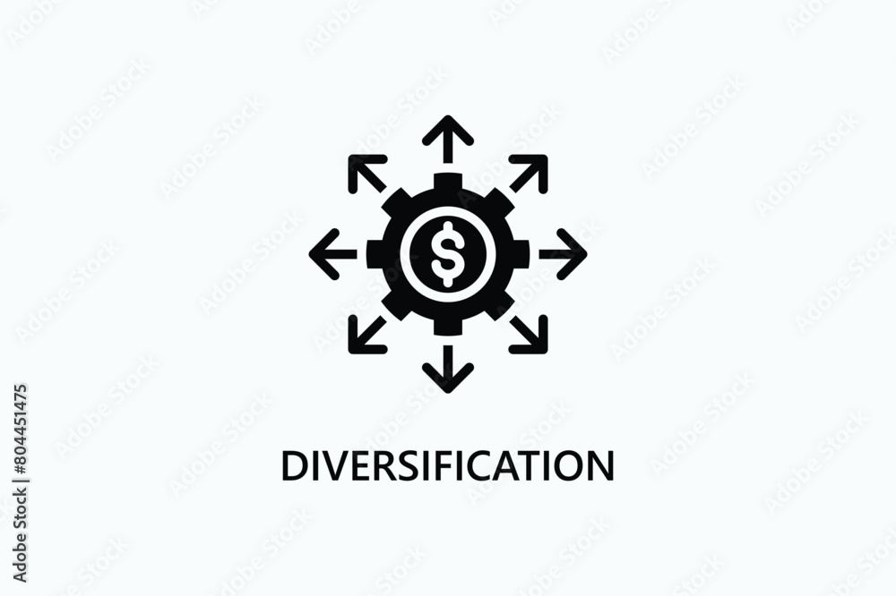 Diversification Vector, Icon Or Logo Sign Symbol Illustration
Diversification Vector, Icon Or Logo Sign Symbol Illustration