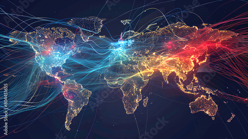 Global Network Connectivity with Data Flow