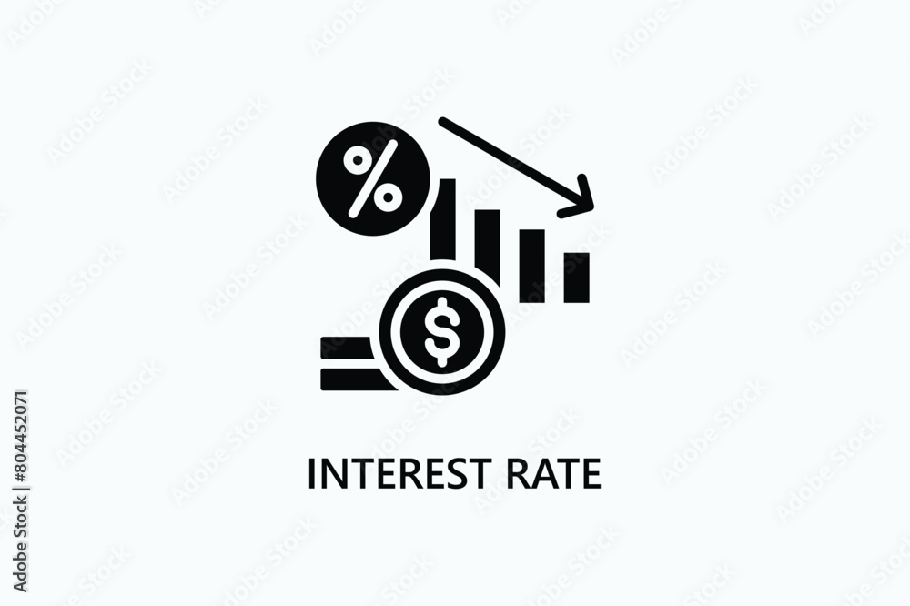 Interest Rate Vector, Icon Or Logo Sign Symbol Illustration
Interest Rate Vector, Icon Or Logo Sign Symbol Illustration