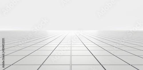 Reflective Perspective: Glossy Tile Surface photo