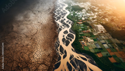 Extremes of Nature: Drought and Flood photo