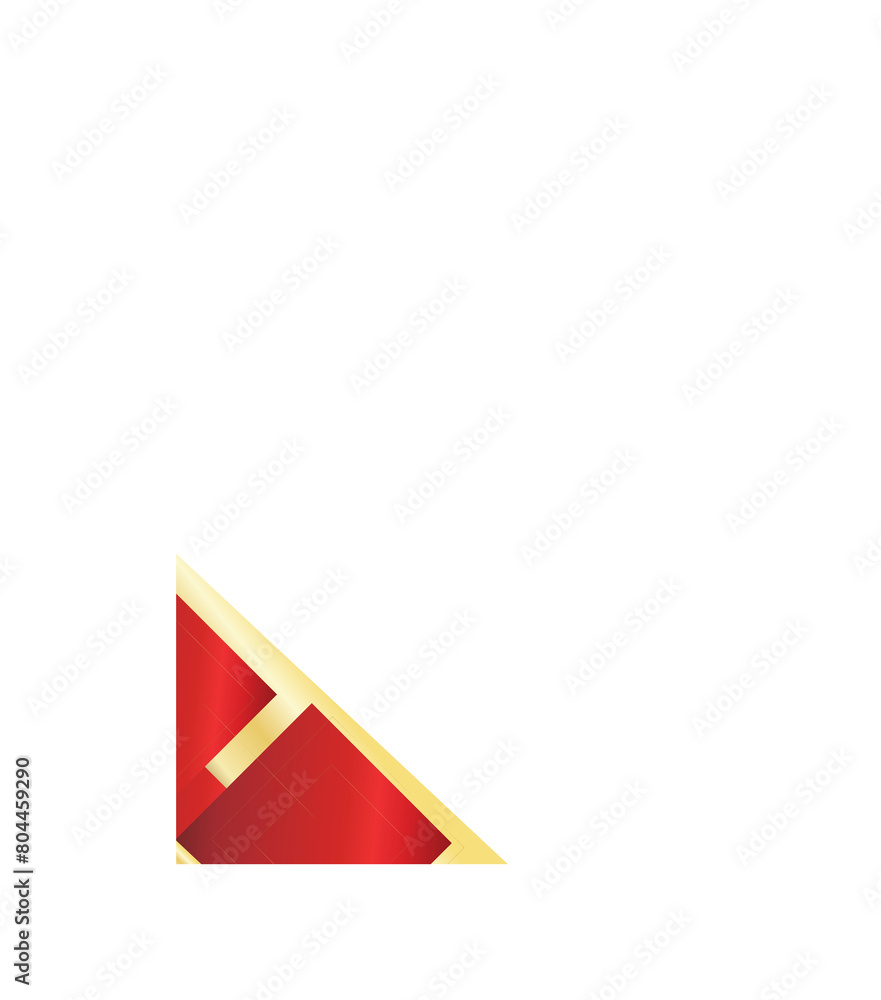 Corner tamplate certificate glow red gradient and gold gradient Corner tamplate certificate glow red gradient and gold gradient