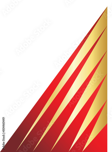 Corner tamplate certificate glow red gradient and gold gradient Free Download Corner tamplate certificate glow red gradient and gold gradient - GFXLoad