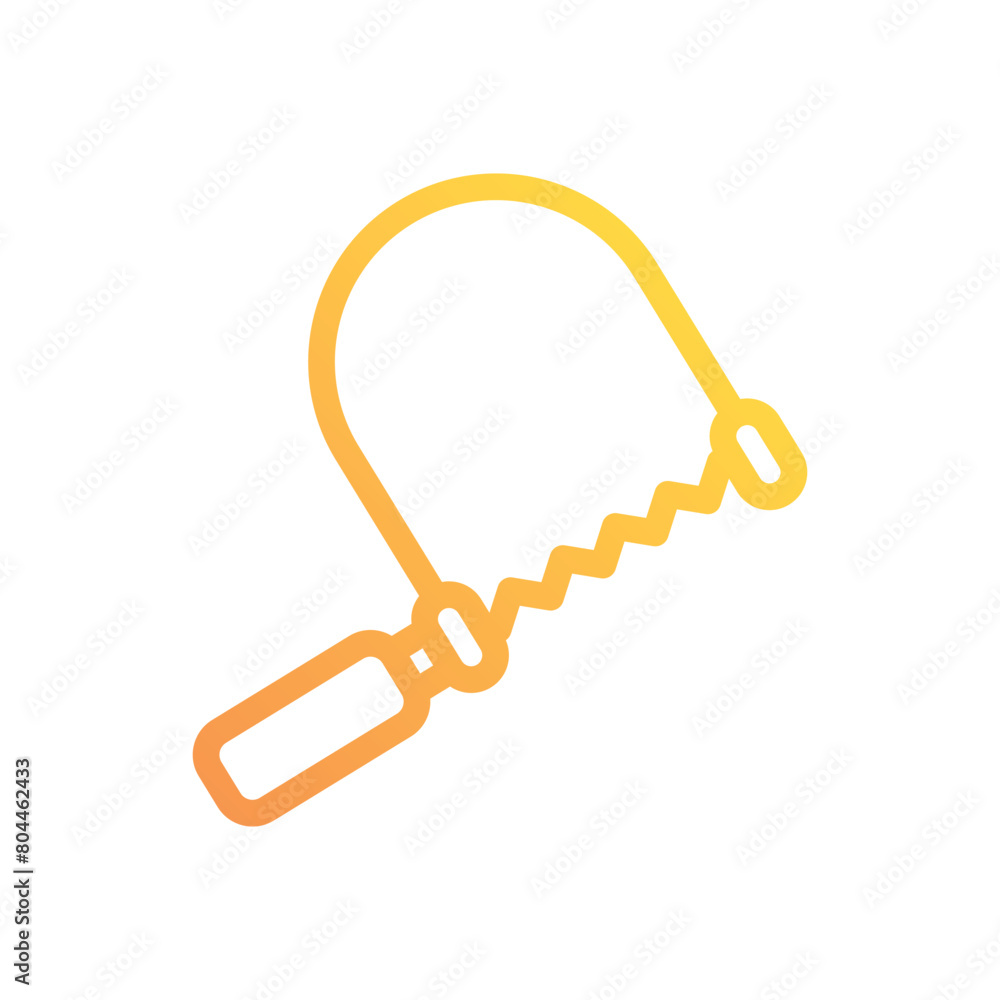 Fretsaw vector icon