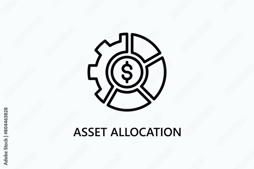 Asset Allocation Vector, Icon Or Logo Sign Symbol Illustration
Asset Allocation Vector, Icon Or Logo Sign Symbol Illustration