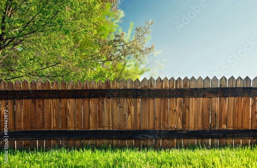Rustic Charm: Capturing the Beauty of a Wooden Fence with Sony Alpha a7 III Camera and Sony FE Lens