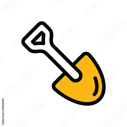 Shovel vector icon