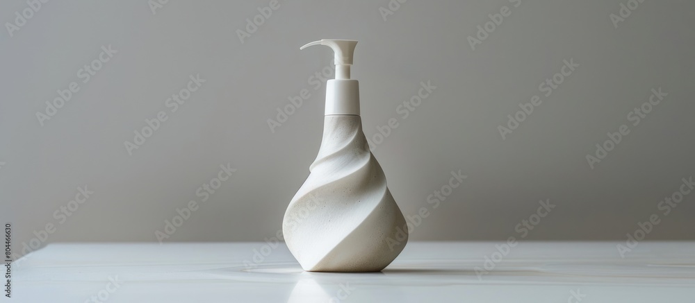 White Vase on Table White Vase on Table
