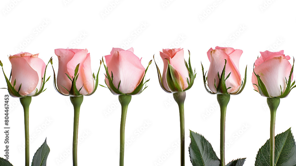 Stunning Pink Rose Flowers Set on Transparent Background, Perfect for Wedding Invitations, Floral Decor, and Romantic Designs Stunning Pink Rose Flowers Set on Transparent Background, Perfect for Wedding Invitations, Floral Decor, and Romantic Designs