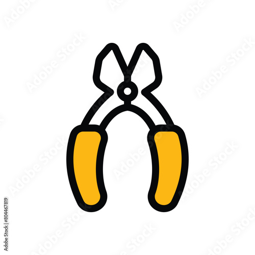 Nippers vector icon
