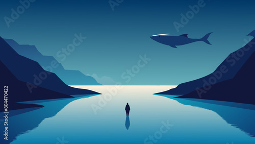  In the extremely barren north, there is a dark sea, which is the Heavenly Pond. There is a fish there, which is several thousand li in breadth