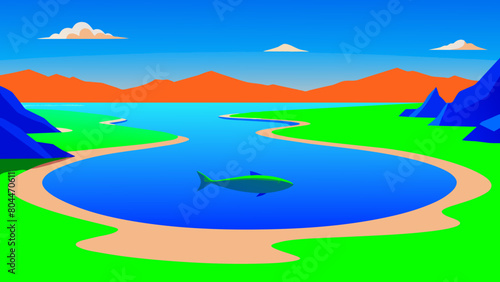  In the extremely barren north, there is a dark sea, which is the Heavenly Pond. There is a fish there, which is several thousand li in breadth