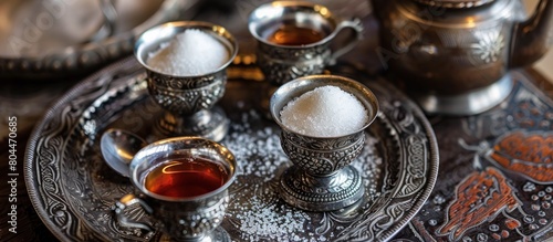 Moroccan Tea Ceremony With Three Cups