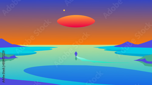  In the extremely barren north, there is a dark sea, which is the Heavenly Pond. There is a fish there, which is several thousand li in breadth