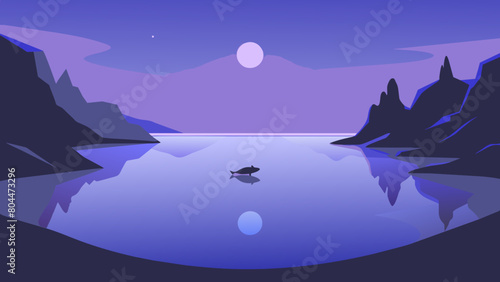  In the extremely barren north, there is a dark sea, which is the Heavenly Pond. There is a fish there, which is several thousand li in breadth
