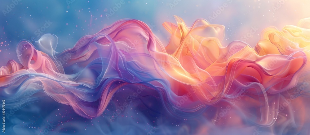 Fototapeta premium Vibrant Flowers Painting