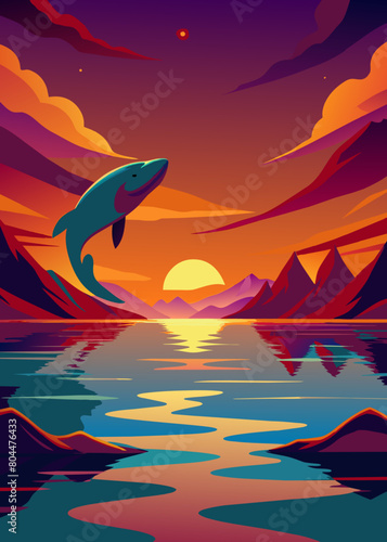  In the extremely barren north, there is a dark sea, which is the Heavenly Pond. There is a fish there, which is several thousand li in breadth