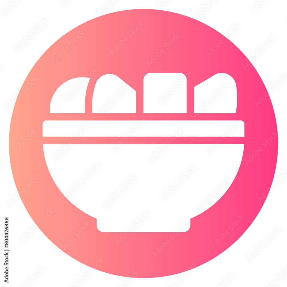 nikujaga gradient icon nikujaga gradient icon